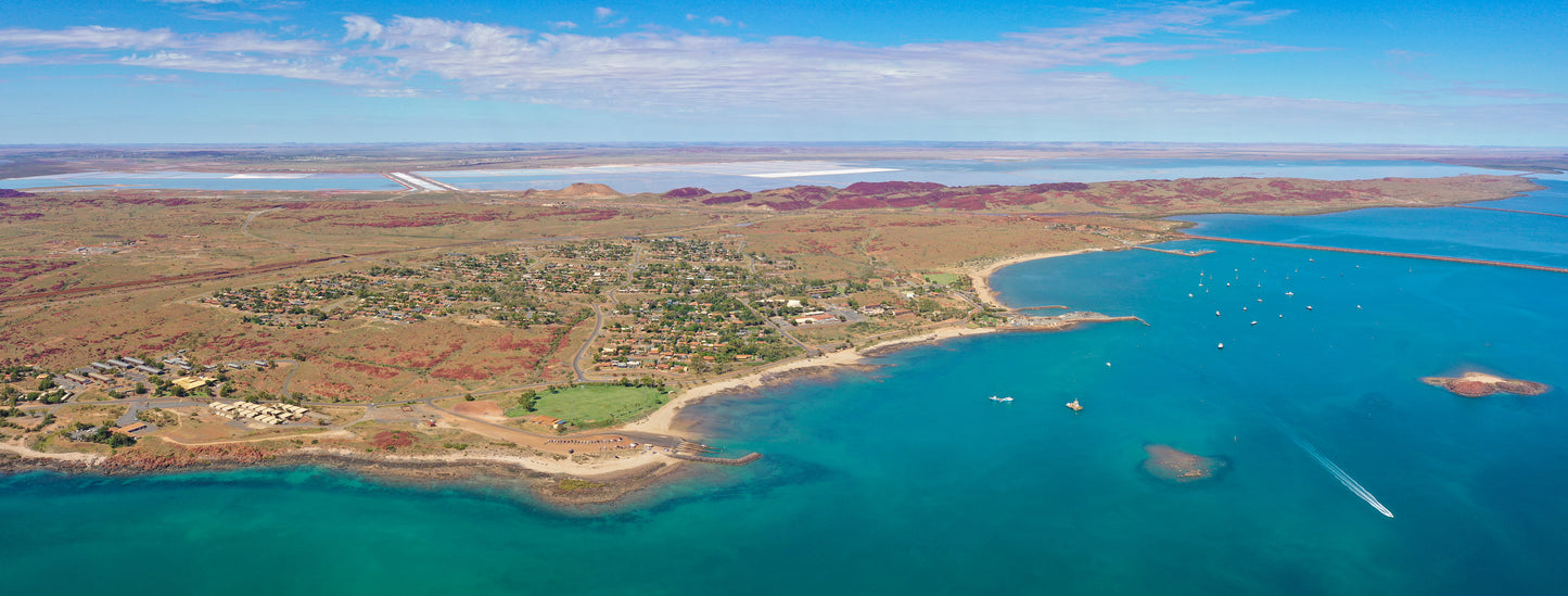 Dampier Townsite Panorama