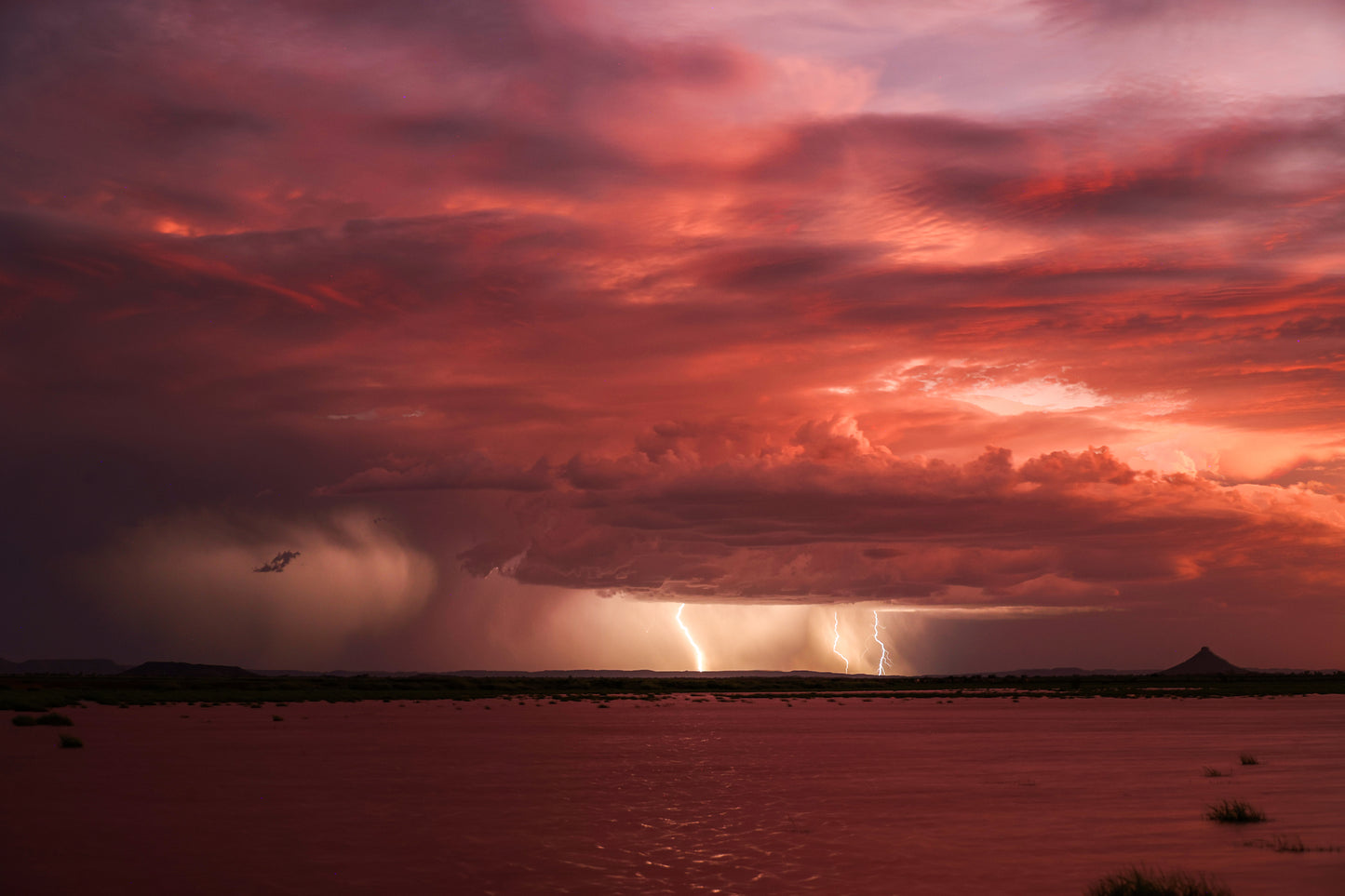 Pyramid Station Lightning