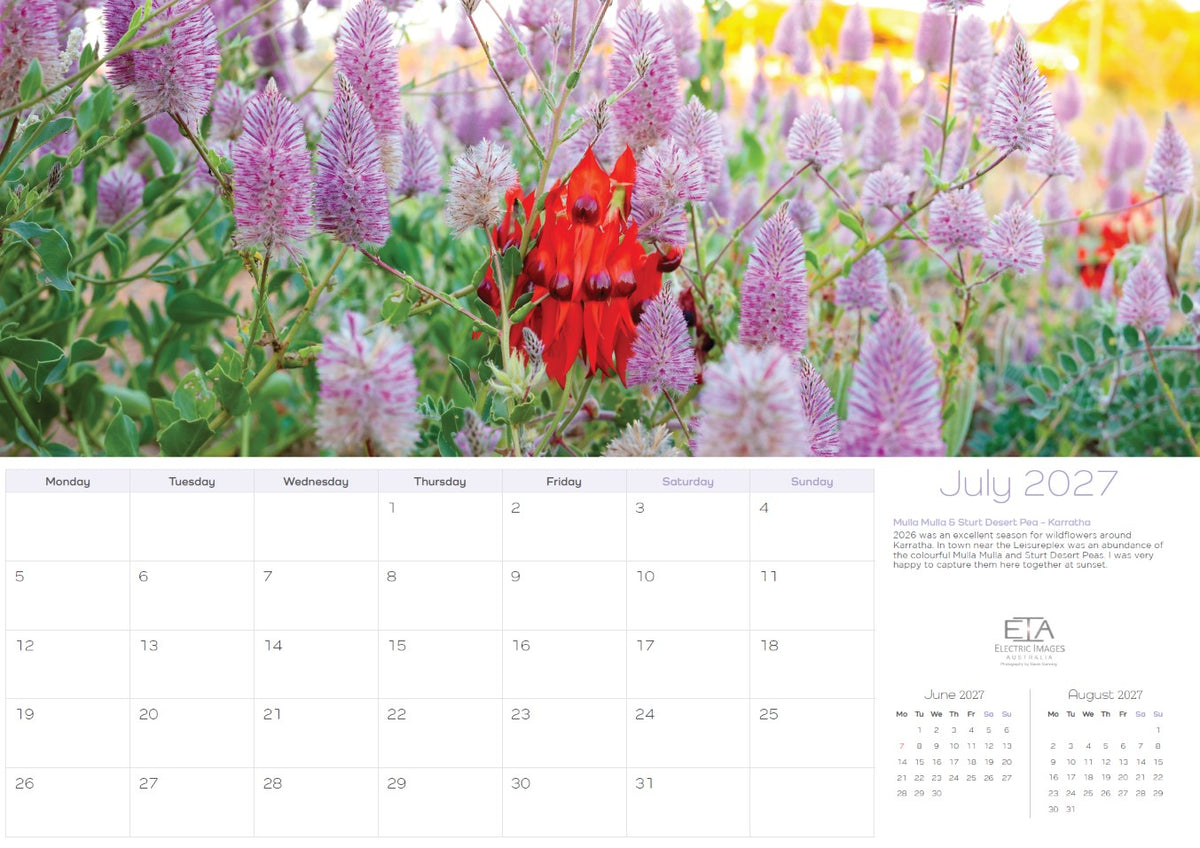 2027 Pilbara Landscapes Calendar