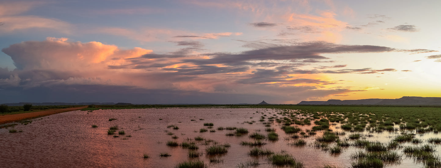 Pyramid Station in the Wet Season