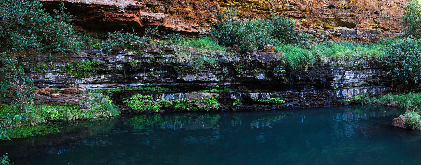 Circular Pool Waterfall