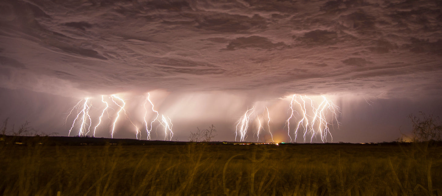 Karratha Back Beach Lightning
