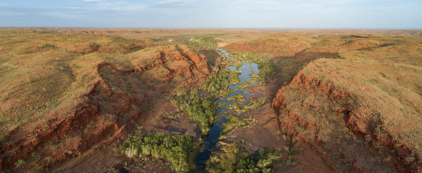 Sunrise over the Fortescue River