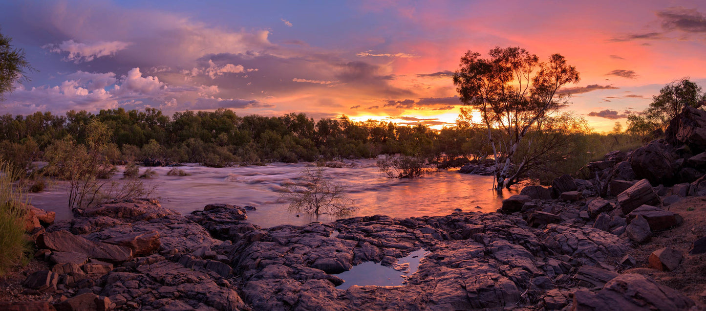 Maitland River Sunset - Mairee Pool