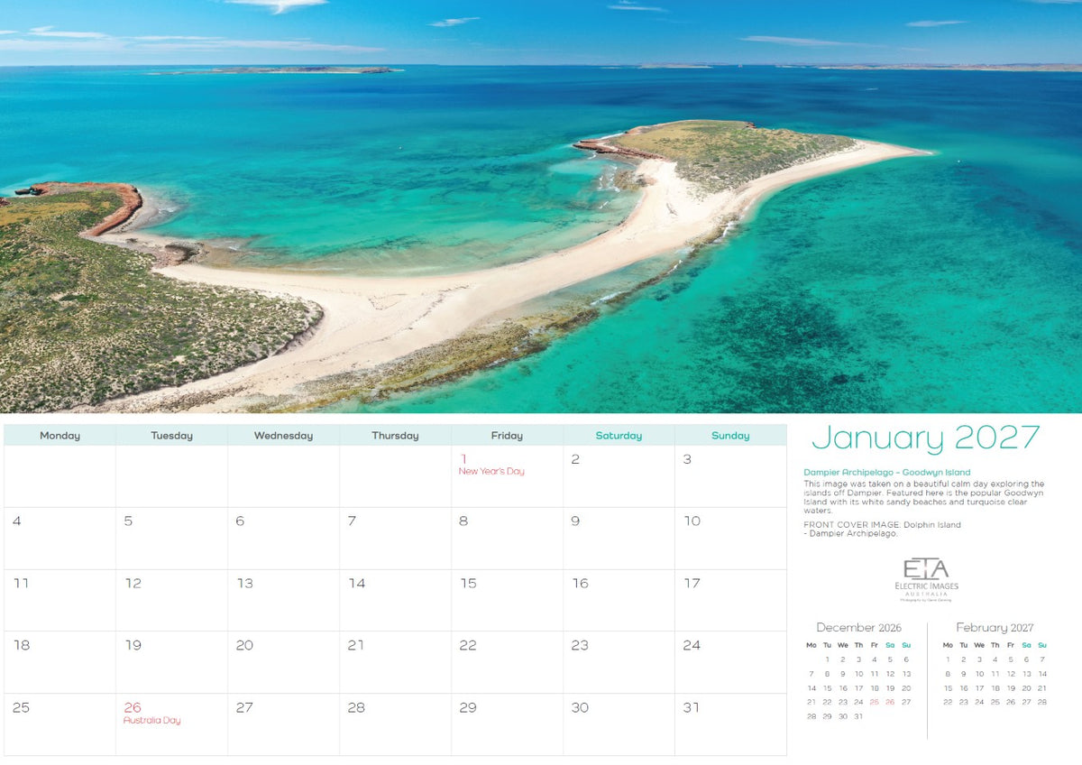 2027 Pilbara Landscapes Calendar