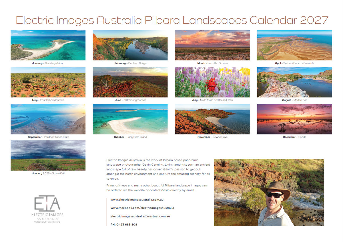 2027 Pilbara Landscapes Calendar