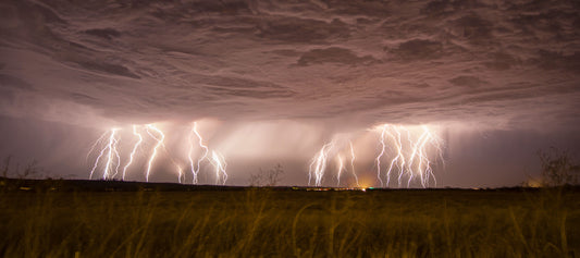 Karratha Back Beach Lightning